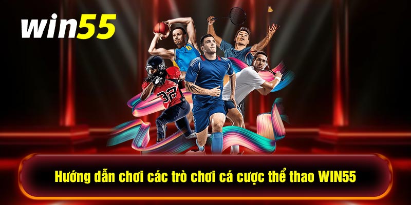 Hướng dẫn chơi các trò chơi cá cược thể thao WIN55